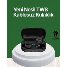 Marsilyan Telefon Şarj Destekli 1800 Mah A10S Tws Kablosuz Kulak Içi Kulaklık