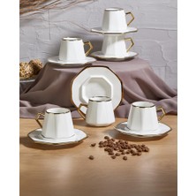 Kahramanlar Enza Milas 6’lı Porselen Kahve Fincanı Takımı 90ML
