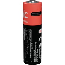 Marsilyan Asonıc PL1400 Aa Şarjlı Pil 1.5VOLT 1400MAH/2600MWH Type-C Ile Kolay Şarj  2 Li Paket (Usb To Type-C Kablo HEDIYE)(1923)