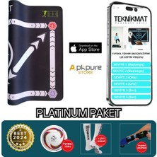 Teknik Mat Teknikmat Platinum Pro 160 Futbol Eğitim Videosu Ömür Boyu - Futbol Topu- Futbol Matı ve Kaydırmaz Çorap Dahil