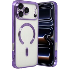 Evimdeyokyok Apple Iphone 17 Pro Max Kross Magneticsafe Kapak - Mor Tdrtr