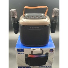 Joyplus BS-601 Bluetooth Wıreless Speaker & Karaoke Mıcrophones 13W - Siyah