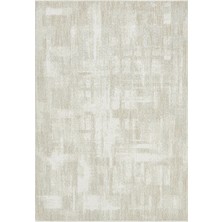 Halı Sepeti Seyran Petra 1085 Krem - Krem Düz Halı – 5 mm Polyester Jüt Taban Dokuma Halı | 2200 Gr/m²