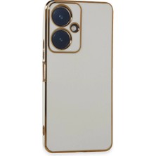 Evimdeyokyok Vivo Y27 Kılıf Volet Silikon - Beyaz Tdrtr