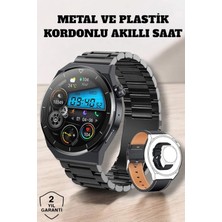 Marsilyan Akıllı Saat Sağlık ve Fitness Takibi Bluetooth Bağlantılı Dokunmatik Ekran