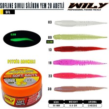 Wily Softline Sıvılı Silikon Lrf Yem 50 mm 20 Adetli