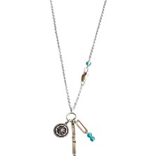 Mey Atelier Silver Compassion - Gümüş Erkek Çok Uçlu Kolye MEY2411025