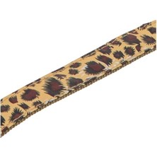 Skygo Köp.uztm+Göğüs Tasması Leopar 25MM 120CM