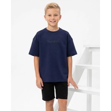 Queen Kids Queenkids Erkek Çocuk 1027 Tişört Lacivert