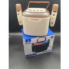 Joyplus BS-601 Bluetooth Wıreless Speaker & Karaoke Mıcrophones 13W - Beyaz