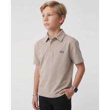 Queen Kids Queenkids Erkek Çocuk 1029 Tişört Bej