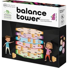Zet Zeka Balance Tower Zeka ve Akıl Oyunu 7+ Yaş 2 Oyuncu