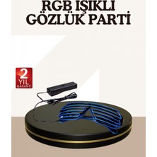 Marsilyan Gece Eğlenceleri Için LED Işıklı Gözlük