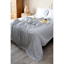 Koza Home Parlin Indigo Tek Kişilik Pike 150X220 2610