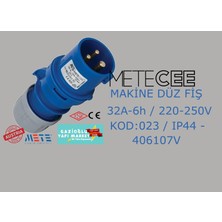 Metecee Makine Bağlantı Fişi