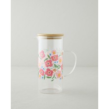 English Home Joyfull Bloom Cam Sürahi 1500 ml Renkli