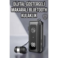 Marsilyan Kablolu Makaralı Bluetooth Kulaklık Uzun Pil Ömrü Dijital Göstergeli