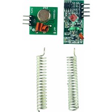 Sensör Modül 433MHZ Rf Alıcı Verici Modül Seti Antenli Rx-Tx Transmitter Receiver Arduino Pıc Uyumlu