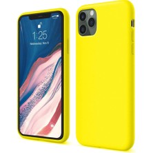 Evimdeyokyok Apple Iphone 11 Pro Kılıf First Silikon - Sarı Tdrtr