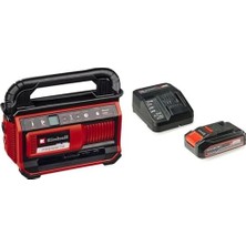 Skygo Pressıto 18/25 Hybrid - Solo, Akülü-Elektrikli Kompresör ve 18V 2,5 Ah Pxc Starter Kit (Başlangıç Seti)