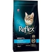 Skygo Reflex Plus Yetişkin 34/12 Somonlu Kedi Maması 8 kg