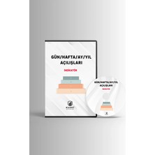 Kuant Akademi Gün / Hafta / Ay / Yıl Açılışları İndikatörü Borsa, Yatirim, Kripto, Trade, Alsat