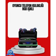 Marsilyan Rgb Oyuncu Bluetooth Kulaklık Düşük Gecikmeli Kablosuz 5.1