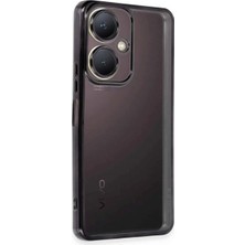 Evimdeyokyok Vivo Y27 Kılıf Razer Lensli Silikon - Siyah Tdrtr
