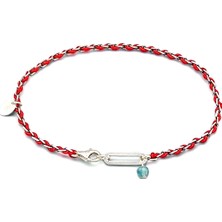 Mey Atelier Pierre Red - Kadın Gümüş Bileklik MEY2522053
