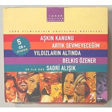 Kalan Türk Filmlerinin Unutulmaz Müzikleri 5 CD Set (Kitapçık Mevcuttur)