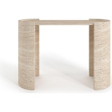 Arte Marble Traverten Dresuar Ham ve Naturel