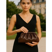 Velvet Rush Clutch Portföy El ve Omuz Çanta