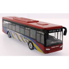 MEGA Kırmızı Metal Otobüs 632-27
