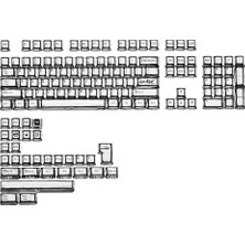 Meyer Gaming Xvx Manga Graffiti Temalı Pbt 134 Tuş Keycaps Tuş Takımı Seti