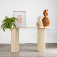 Arte Marble Traverten Dresuar Dolgulu ve Cilalı