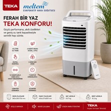 Teka Meltem Evaporatif Hava Soğutucu 10L Su Tanklı - Nemlendiricili - Dijital Kontrol - Kumandalı