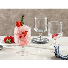 English Home Basic Cam 3'lü Cup - Dondurma Kasesi 300 ml Şeffaf