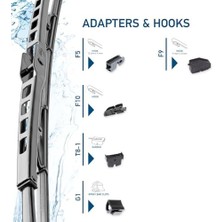 Skygo Silecek Süpürgesi - HD70A - Kollu Silecek - Soldan Direksiyonlu Araçlar Için/sağdan Direksiyonlu Araçlar Için - 28INÇ - 700MM - Önden - Miktar: 1 Wiper Blade 9xw 184 107-281