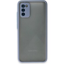 Evimdeyokyok Samsung Galaxy A02S Kılıf Montreal Silikon Kapak - Gri Tdrtr