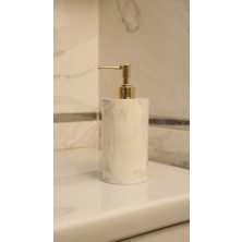 Bee Candle Home Mermer Desenli Sıvı Sabunluk