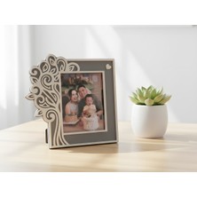 Mays 3D Studio Ağaç Desenli Dekoratif Fotoğraf Çerçevesi Masaüstü Çerçeve