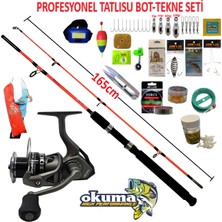 Oslo Okuma 8000 Acuador Kendo 165CM 100-250GR Profesyonel Tekne ve Bot Olta Takımı Seti