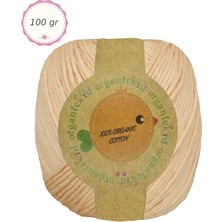 Organickid Organik Pamuk Amigurumi Punch 100 gr El Örgü Ipi 525 Ten Rengi (Tan)