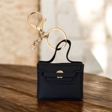 Gümüş Avm Çanta Charm Kulaklık Koymalık Çanta Şeklinde Charm