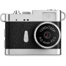Beemen Life Camera Retro Mini Kamera Hd Çekim Özellikli Taşınabilir Anahtarlık & Kolye Tasarımlı Mini Kamera
