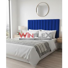 Winflex Dikey Akustik Kumaş Kaplı Panel 12 Adet- Mavi (10X100CM)