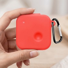 Caseonn Nothing Ear (3) Kılıf Askı Aparatlı Mat Silikon Kırmızı