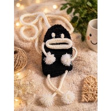 Lüks El Yapımı Amigurumi Telefon Çantası Omuz Çantası El Emeği Özel Tasarım Her Boy Telefon Uyumlu
