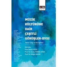 Eğitim Yayınevi Müzik Kültürüne Dair Çeşitli Görüşler-Xvııı