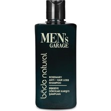 Cekar Store Bade Natural Men's Garage Biberiye Dökülme Karşıtı Şampuan Besleyici ve Güçlendirici 300 ml